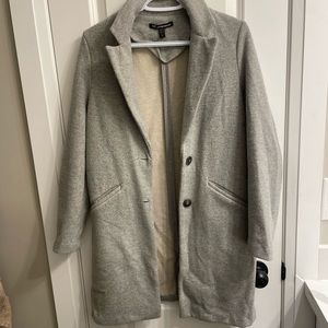 Zara Grey Blazer Coat